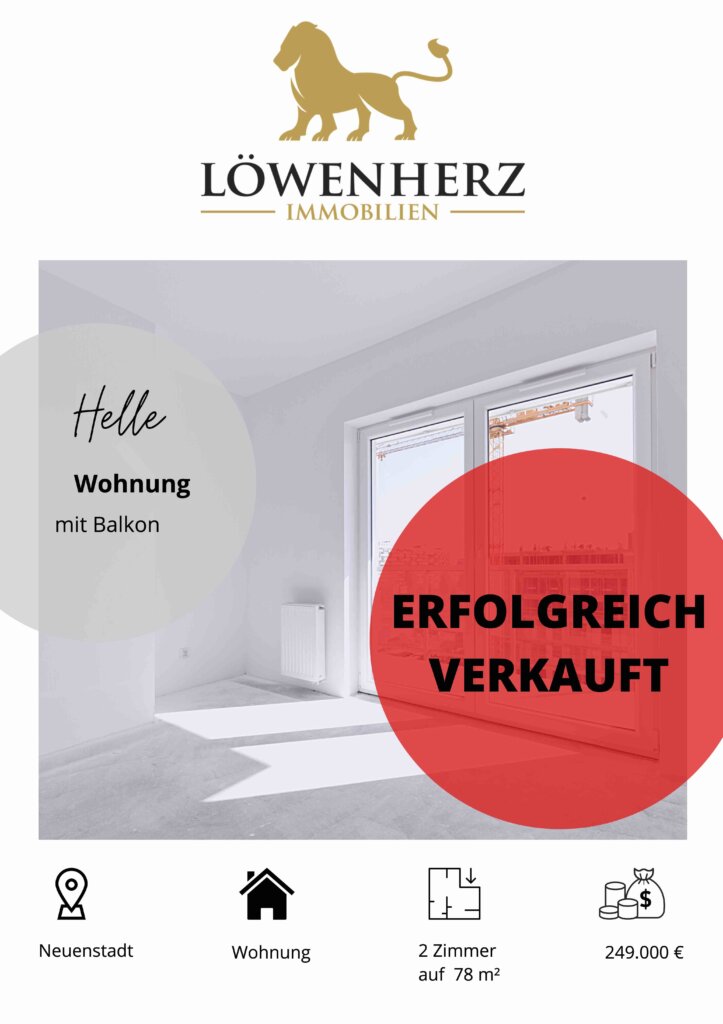 Helle Wohnung mit Balkon
